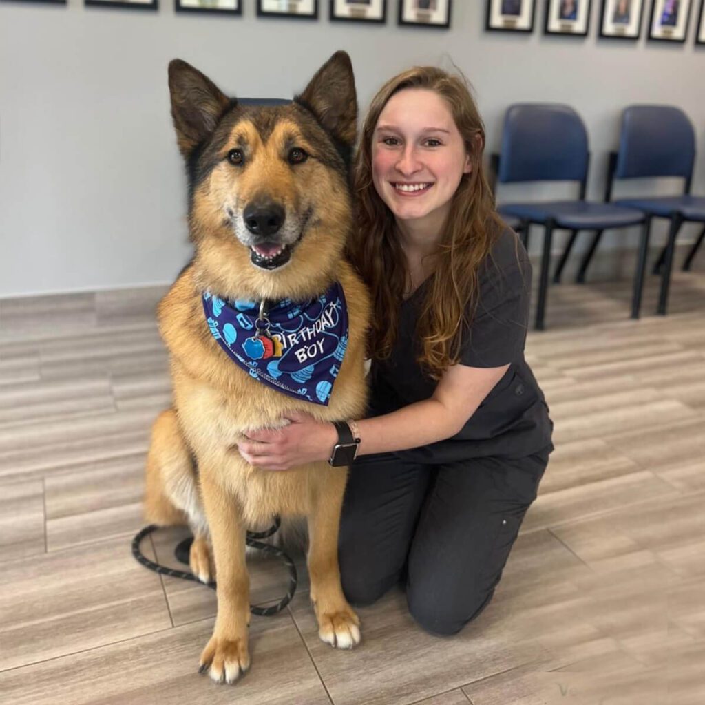 woman-with-large-dog